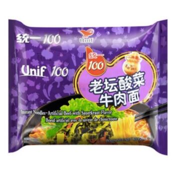【11.11 Special offer】UNI Noodles - Pickles - purple bag 119g
