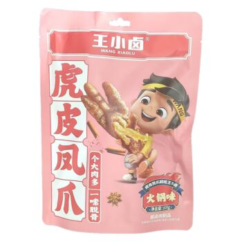 WXL Tiger Skin Chicken Feet-Hot Pot Flavor 105g