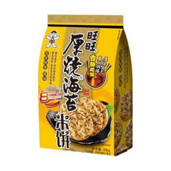 WANT WANT RICE CRACKER SEAWEED 160G
