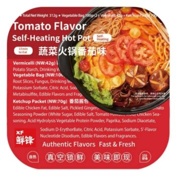XF Tomato Self Heating Hot Pot Box 312g