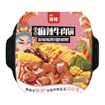 XIANFENG Self-Heating Spicy Beef Hot Pot 480g