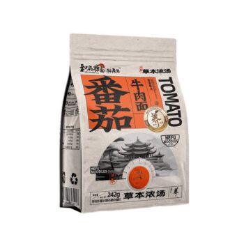 HEFULAOMIAN Tomato Beef Noodles 242g