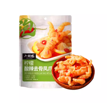 XIAOHUDUCK Spicy Boneless Chicken Claw Snack 90g