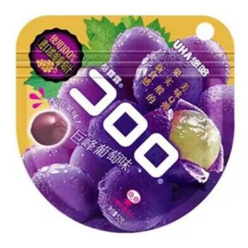 UHA Gummy Candy Grape 52g
