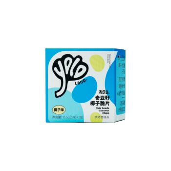 YLD Coconut-Flavored Chia Seed Crisps 13.5g