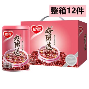 YINLU Congee-Barley Red Bean 280g *12