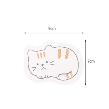 Fasola cat household kitchen cleaning compressed wood pulp cotton