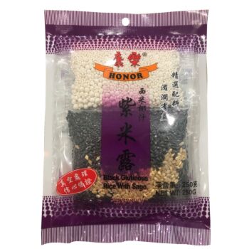 HR Black Glutinous Rice with Sago 250g