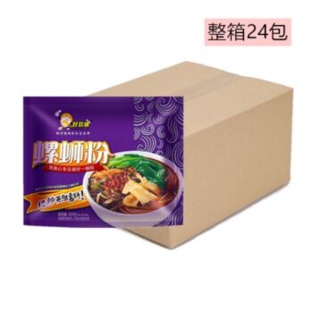 【24 packs】HAOHUANLUO Artificial Snail Vermicelli 300g*24